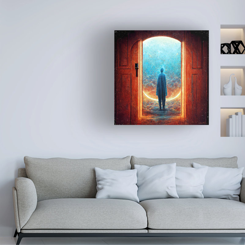 Œuvre sur toile «ologic bol Ben Heine », H 14 po x l 14 po