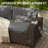 Vanarsdale 5 Piece All-Weather Rattan Sectional Set – Slanted Backrest & Coffee Table-1171754204