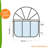 EXIT Toys Round Multifunctional Cover Dome Enclosure for Outdoor Pools-98477445