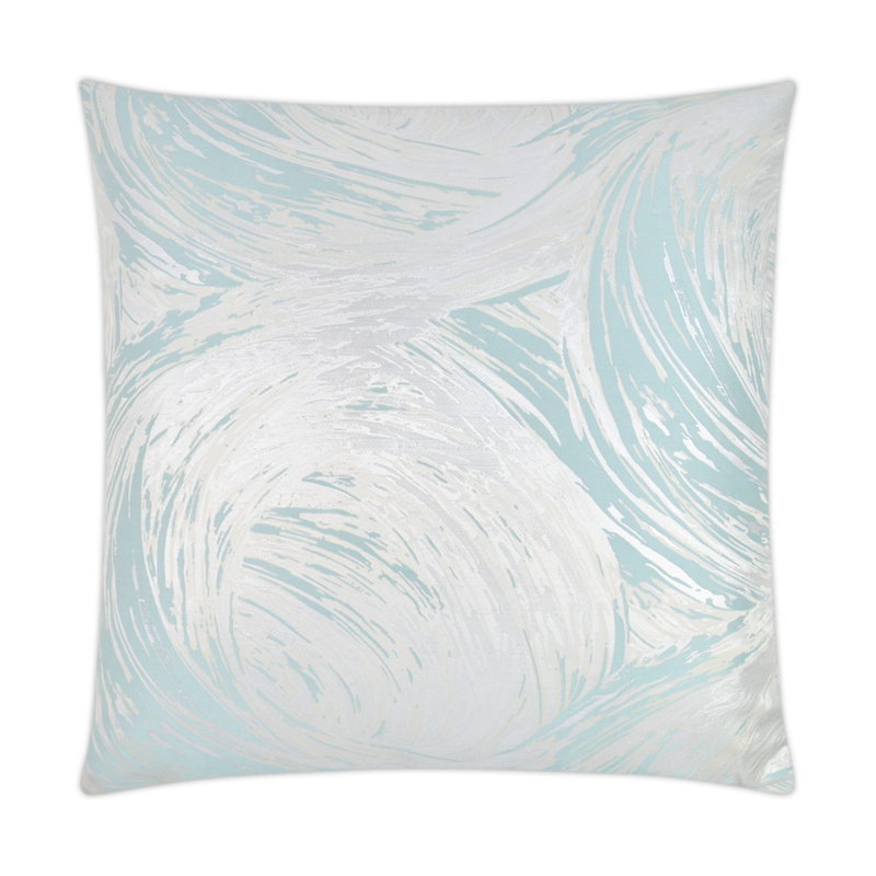 Tornado Pillow Cover & Insert, Citron, Rectangle 14"H x 24"W