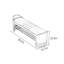 Banc de rangement pour chaussures 39,4 po-109085580