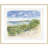 By The Sea by Patricia Shaw Wood Framed Wall Art Print-451454150-451454156