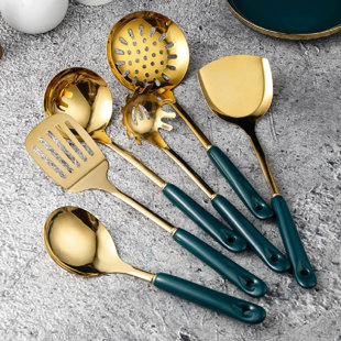 QXXSJ 12 -Piece Silicone Cooking Spoon Set