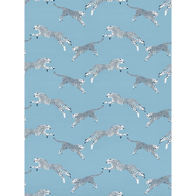 Tissu Saut de guépard, Nuage neuf