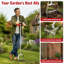 Lawn Aerator Manual Core Aerator Tool, Grass Aerator with 3 Hollow Tines