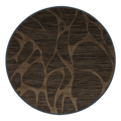 Tapis abstrait lavable à la machine