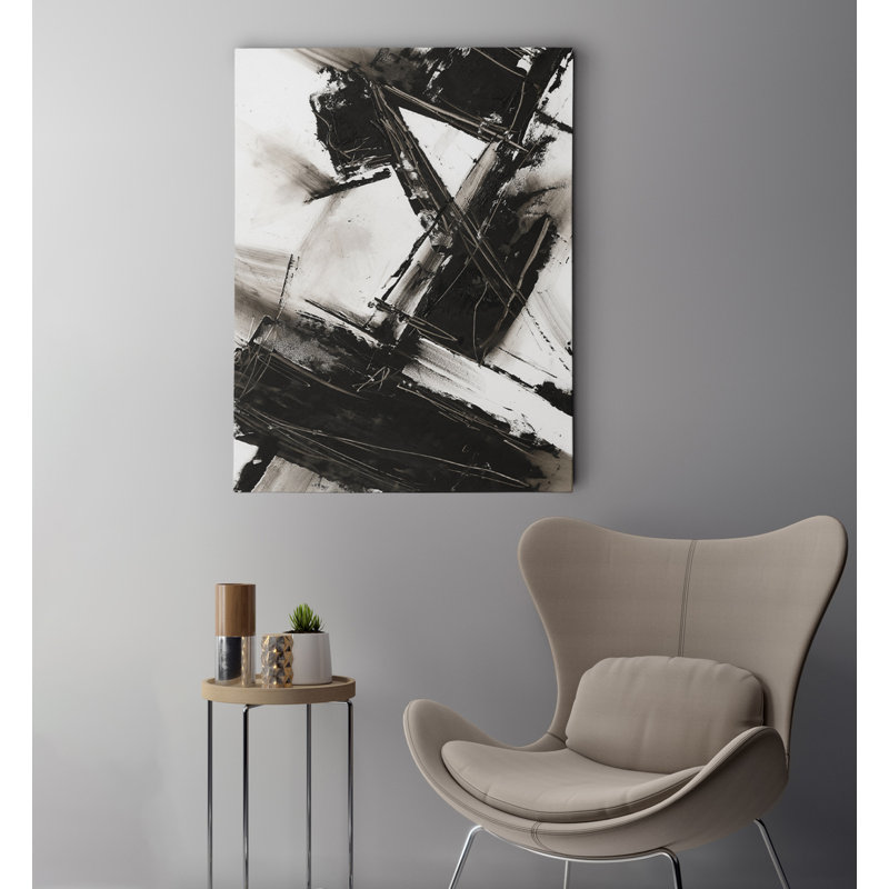 « diagonale matrix ii », impression sur toile tendue, H 24 po x l 32 po x P 1,5 po