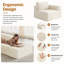 1 Seater Corduroy Sectional-191183729