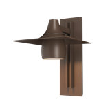 Hood Dark Sky Friendly Outdoor Armed Sconce