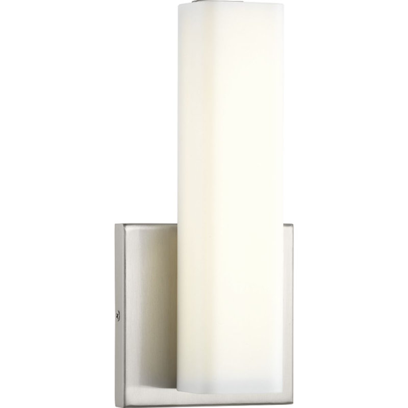 Fitzgerald LED Flush Mounted Sconce, Brushed Nickel