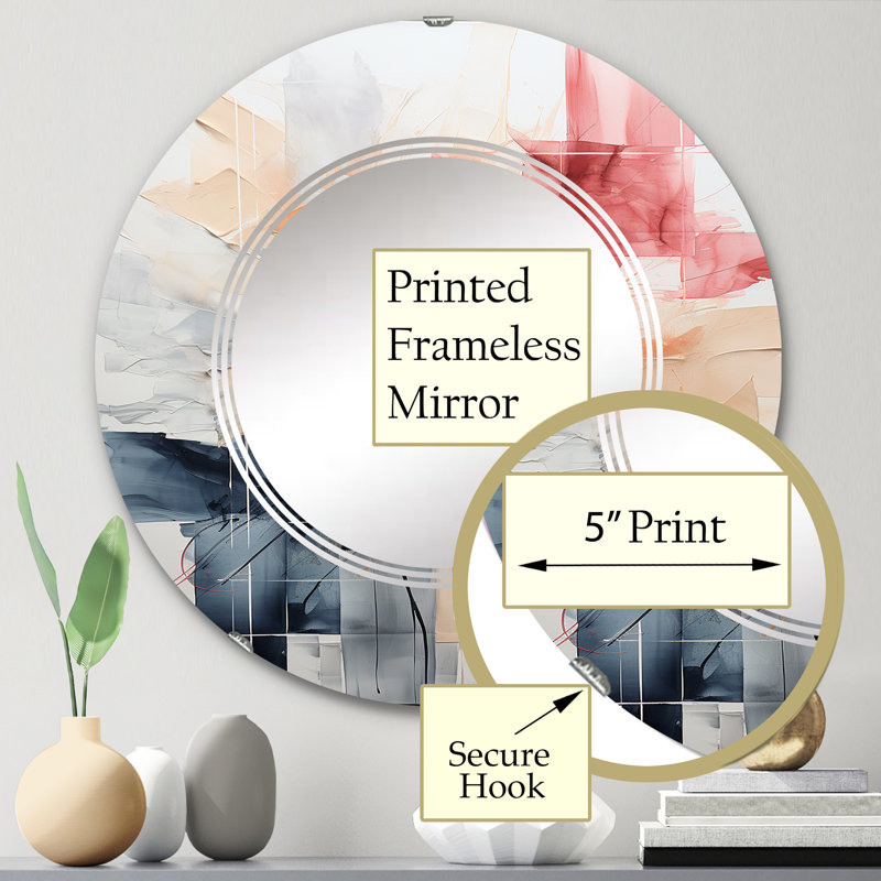 Miroir mural Starner, 24 po x 24 po