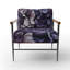 Chaise avec accoudoirs rembourrée Shadowed Elegance Moody-1377123897