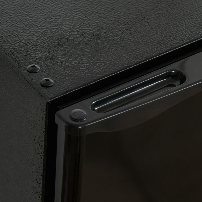 Mini réfrigérateur 3,2 pi³ avec congélateur, réfrigérateur compact avec thermostat réglable, tablette et porte réversible pour chambre à coucher, dortoir, bureau personnel, écoénergétique