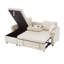 3 Seater Linen Sofa & Chaise-587791057