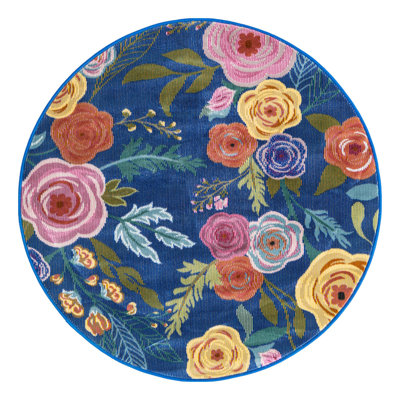 Clydie Floral Indoor Rug