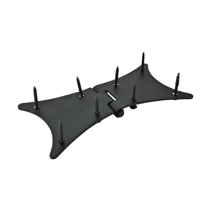 Charnières de porte à fixation en surface h 2,94 po x l 5,5 po
