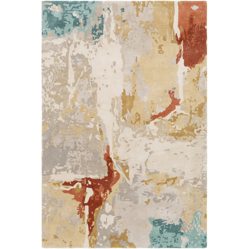 Abstract Indoor Rug, Rectangle 12' x 15'