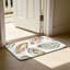 Tapis de sol 24 x 36 po Watercolor Oyster Shell
