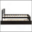 Lit plateforme simple avec lit gigogne