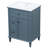 Durable Modern Vanities With Storage, Solid Wood Mdf Cabinet, Blue Gray