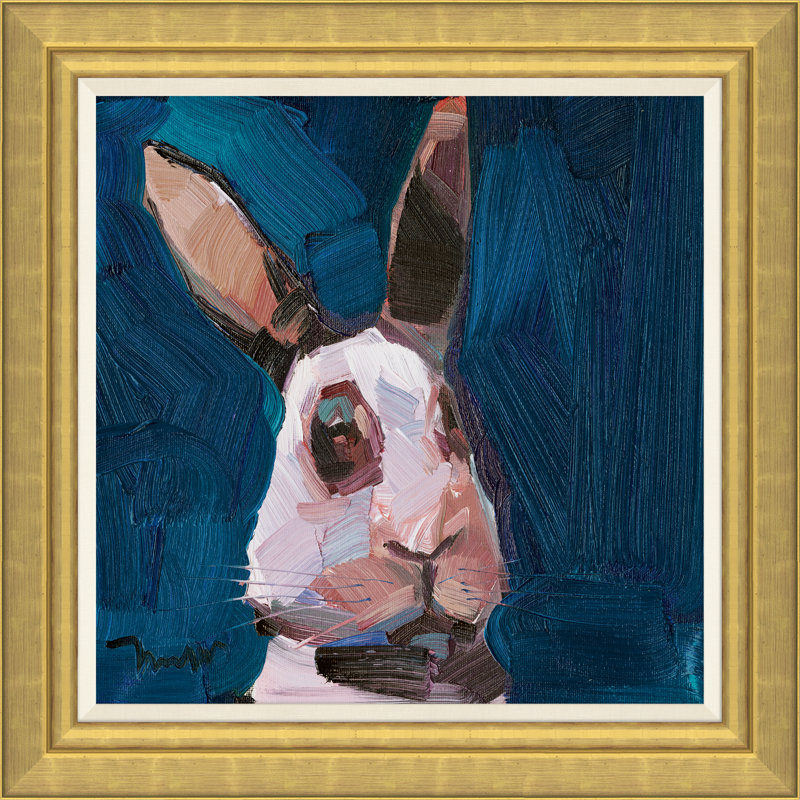 «Mini Ears» par Joseph Mota - peinture sur toile encadrée