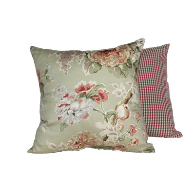 Floral Cotton Blend Reversible