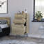 Commode élégante à trois tiroirs, commode décorative