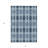 HomeRoots 3' X 5' Navy Blue And Denim Blue Moroccan Washable Indoor Outdoor Area Rug
