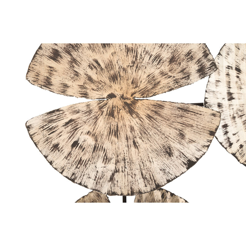 Ginko Leaf Metal Wall Décor