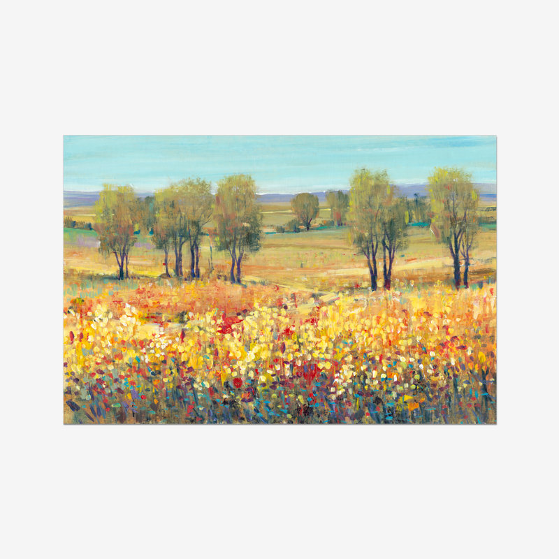 Golden Fields I by Timothy O' Toole - Painting, Paper Print, 51cm H x 76cm W
