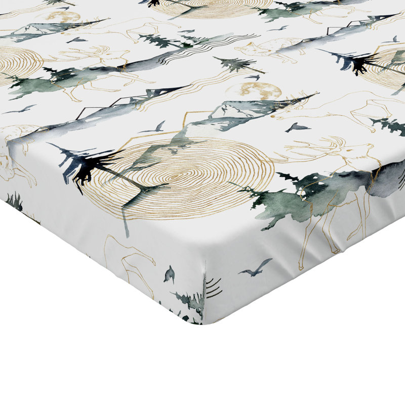 Drap-housse Ambesonne Wild Nature, Drap-housse de taille très grand