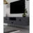 Modern Anthracite TV Stand, 55.1 x 11.8 x 11.8 inches | 100% Melamine Coated Particle Board, Thickness: 0.7 inches | Wall-Mountable Design, Stylish & Functional | Perfect for Living Room & Entertainment Areas-537865403