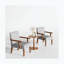 Wood Frame Armchair Set of 2-1751282140