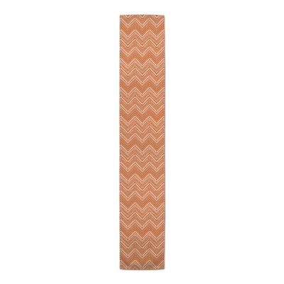 Clarra Rectangle Chevron Polyester Table Runner