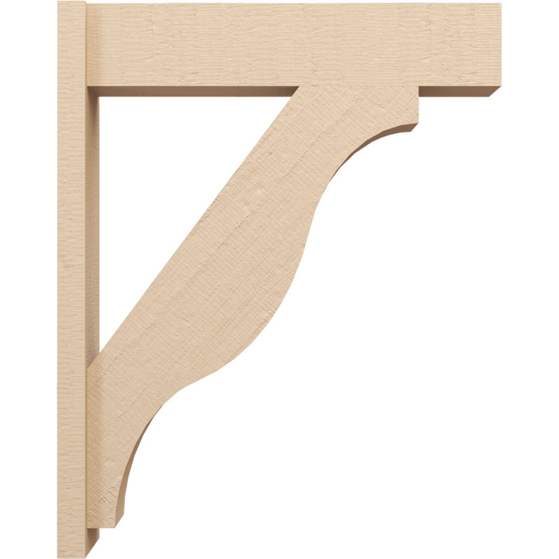 Figurine en bois de cèdre brut Timberthane, l 8 po x P 32 po x H 40 po, brun clair, H 40 po x l 8 po x P 32 po