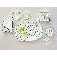 Game, Set, Match Tennis Coaster Set with Holder