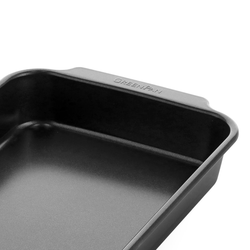 Greenpan Black Ceramic Rectangular Cake Pan