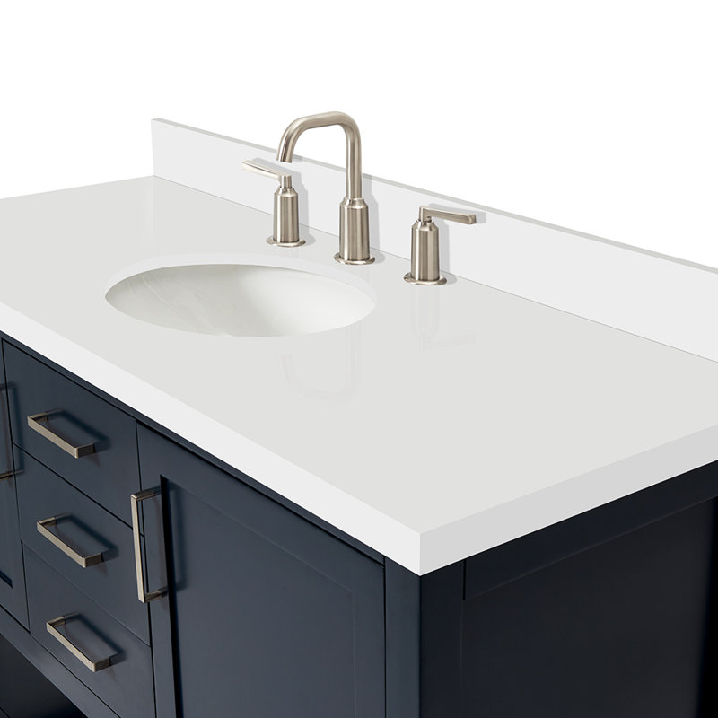 Bayhill 55'' W Single Vanity, Midnight Blue
