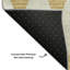 Tapis doré de qualité supérieure lavable à la machine Cerrito AMF578-104829805
