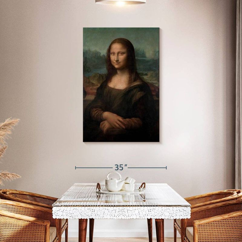 Leisha Mona Lisa, H 45 po x l 30 po