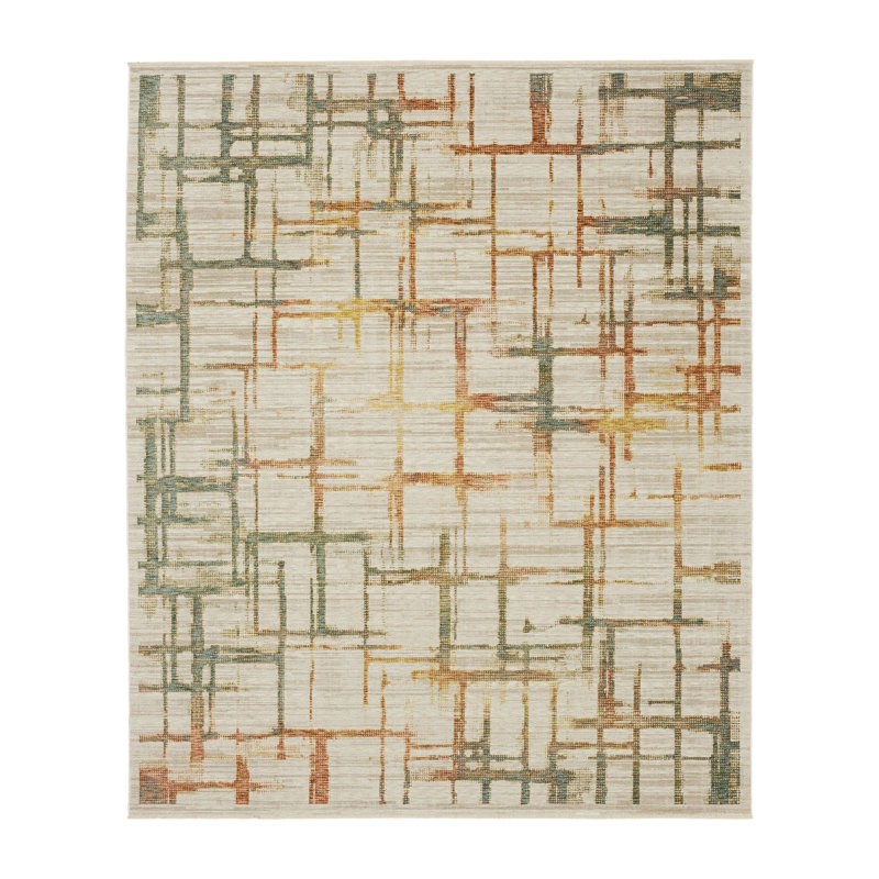 Tapis beige Karastan Rugs Souvenir, Rectangle 5 pi x 7 pi 6 po