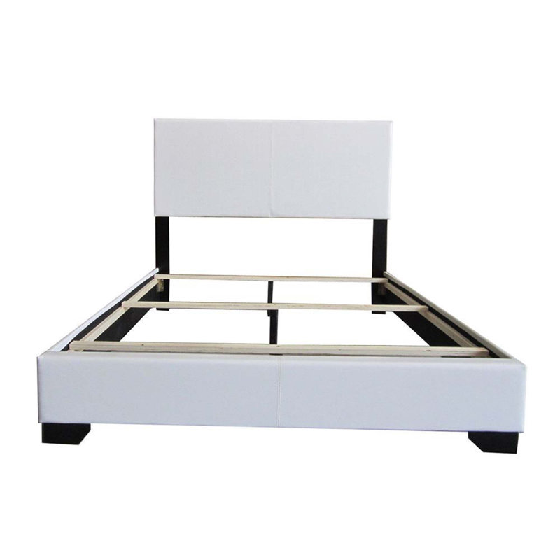 Antima Upholstered Bed, White, King