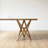 Ash Solid Wood Top Dining Table-99330548