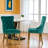 2 Pcs High-End Tufted Solid Wood Contemporary Velvet Upholstered Dining Chair With Wood Legs Nailhead Trim,Upholstered dining room chair,dinning chair,kitchen chair-646619542-636243808