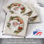 Paquet de 4 sous-verres Winter Stone Santa