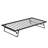 Metal Daybed With Adjustable Trundle, Pop Up Trundle-1765906884