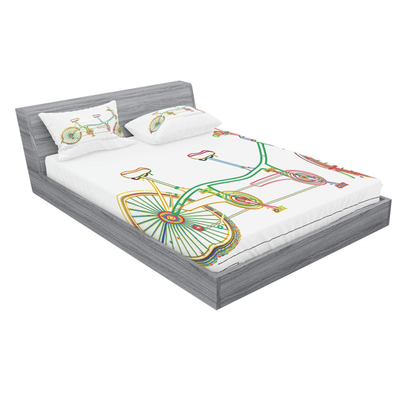 Microfiber Sheet Set, Full Sheet Set + Fitted Sheet + 2 Pillowcases