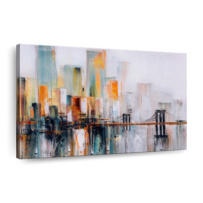 " City Skyline Abstract "