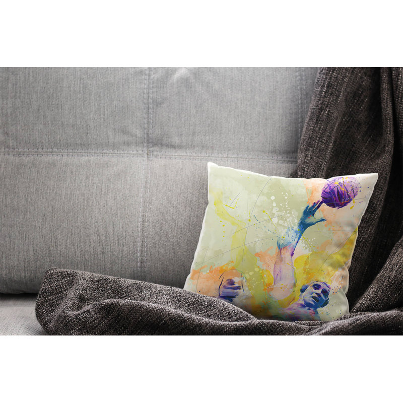Wasserball Square Cushion