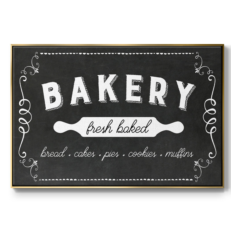 Bakery, reproduction d'art sur toile